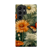 Samsung Tough Case - Butterfly Daisies IV