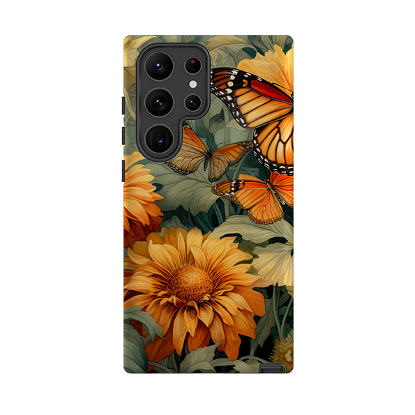 Samsung Tough Case - Butterfly Daisies V