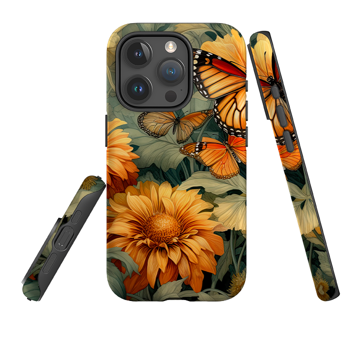 iPhone Case - Butterfly Daisies V