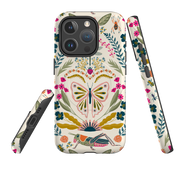 iPhone MagSafe Tough Case - Butterfly Floral By Abby Jacobs