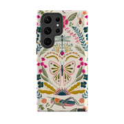 Samsung Tough Case - Butterfly Floral By Abby Jacobs