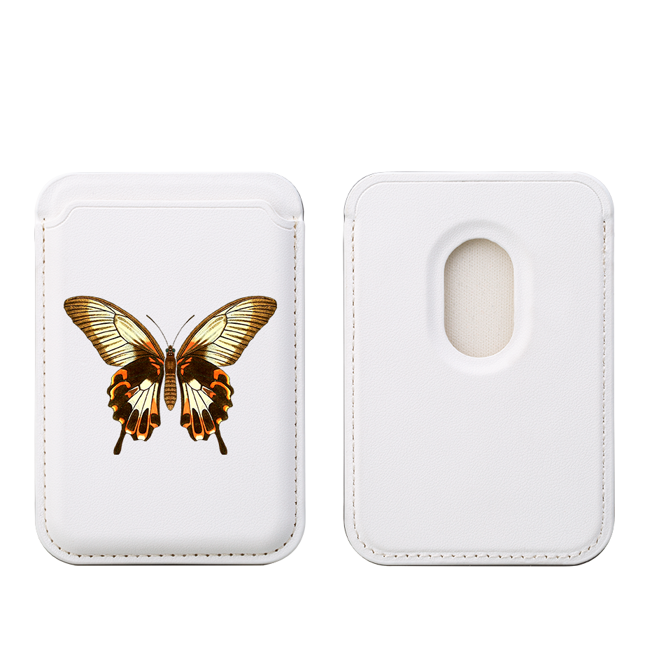 Butterfly II MagSafe Wallet- White