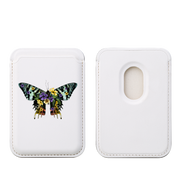 Butterfly III MagSafe Wallet- White