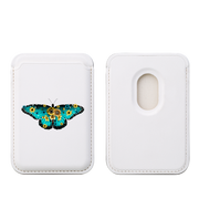 Butterfly V MagSafe Wallet- White