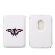 Butterfly VI MagSafe Wallet- White