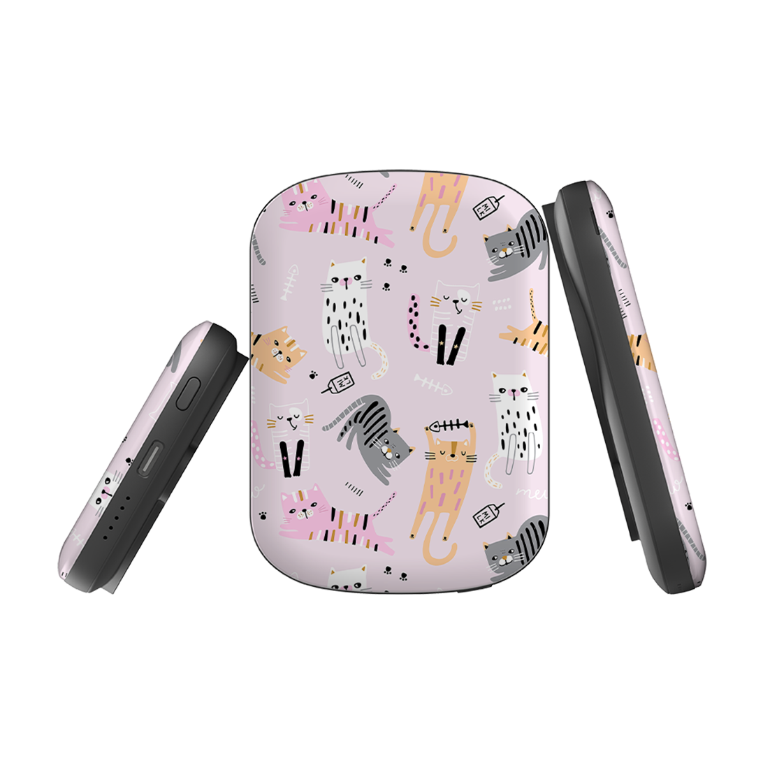MagSafe Power Bank - Cat And Bone Pink