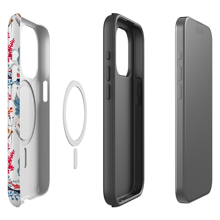 iPhone MagSafe Tough Case -  Cat-Fish By Caroline Bonne Muller