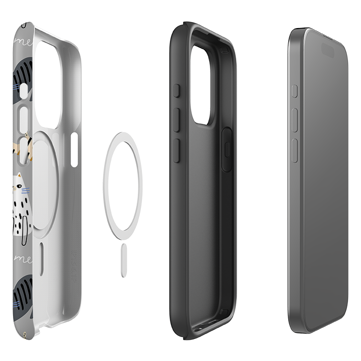 iPhone MagSafe Tough Case - Cat and Bone