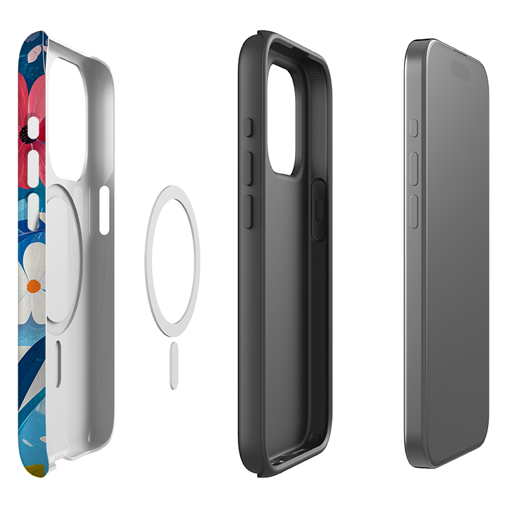 iPhone MagSafe Tough Case - Chapel Floral