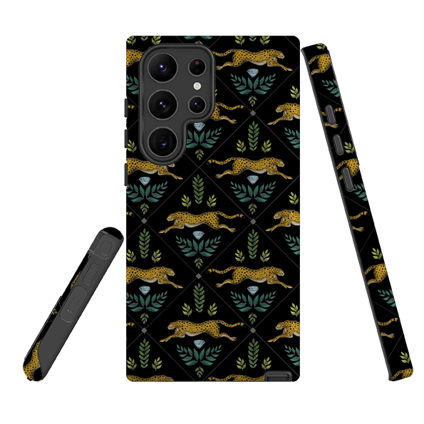 Samsung Tough Case - Cheetah By Catherine Rowe