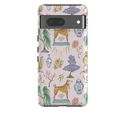 Google Tough Case -  Chinoiserie Menagerie Pink By Catherine Rowe
