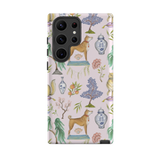 Samsung Tough Case - Chinoiserie Menagerie Pink By Catherine Rowe