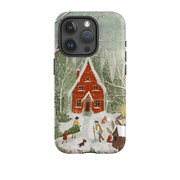 iPhone Tough Case -Christmas Garden Day By Maja Lindberg