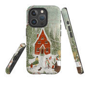 iPhone MagSafe Tough Case - Christmas Garden Day By Maja Lindberg