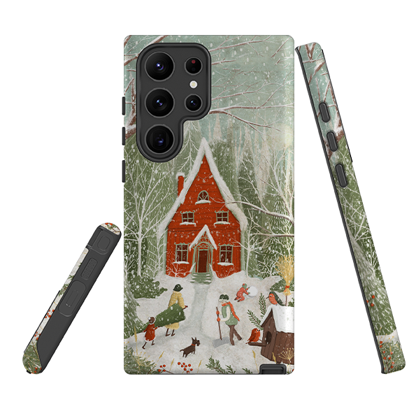 Samsung Tough Case - Christmas Garden Day By Maja Lindberg