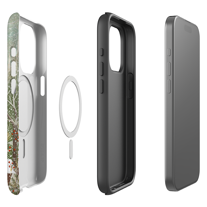 iPhone MagSafe Tough Case - Christmas Garden Day By Maja Lindberg