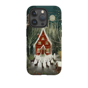 iPhone Tough Case -Christmas Garden Night By Maja Lindberg