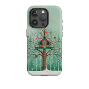 iPhone Tough Case -Christmas Tree House By Maja Lindberg