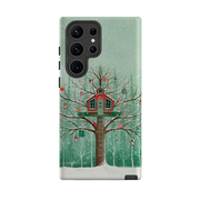 Samsung Tough Case - Christmas Tree House By Maja Lindberg