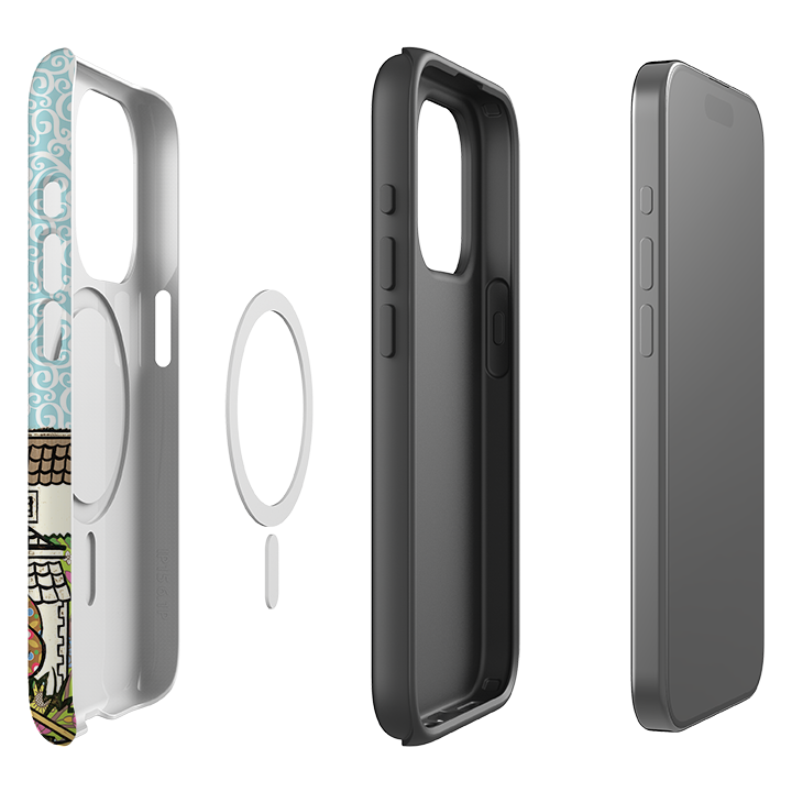 iPhone MagSafe Tough Case -  Cley Windmill By Amelia Bowman