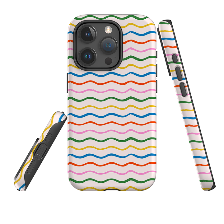 iPhone Tough Case - Colour Waves