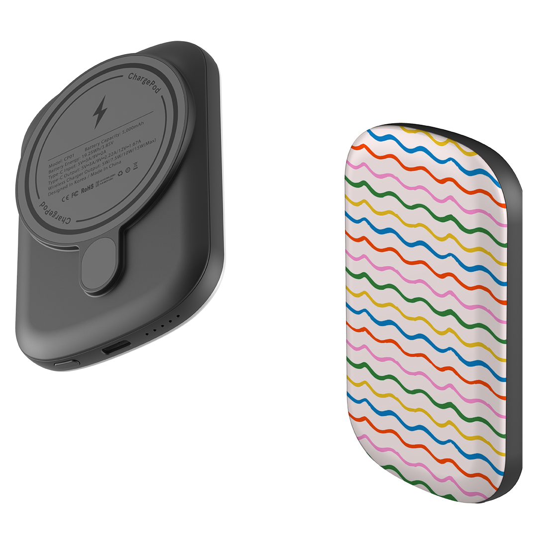 MagSafe Power Bank - Colour Waves