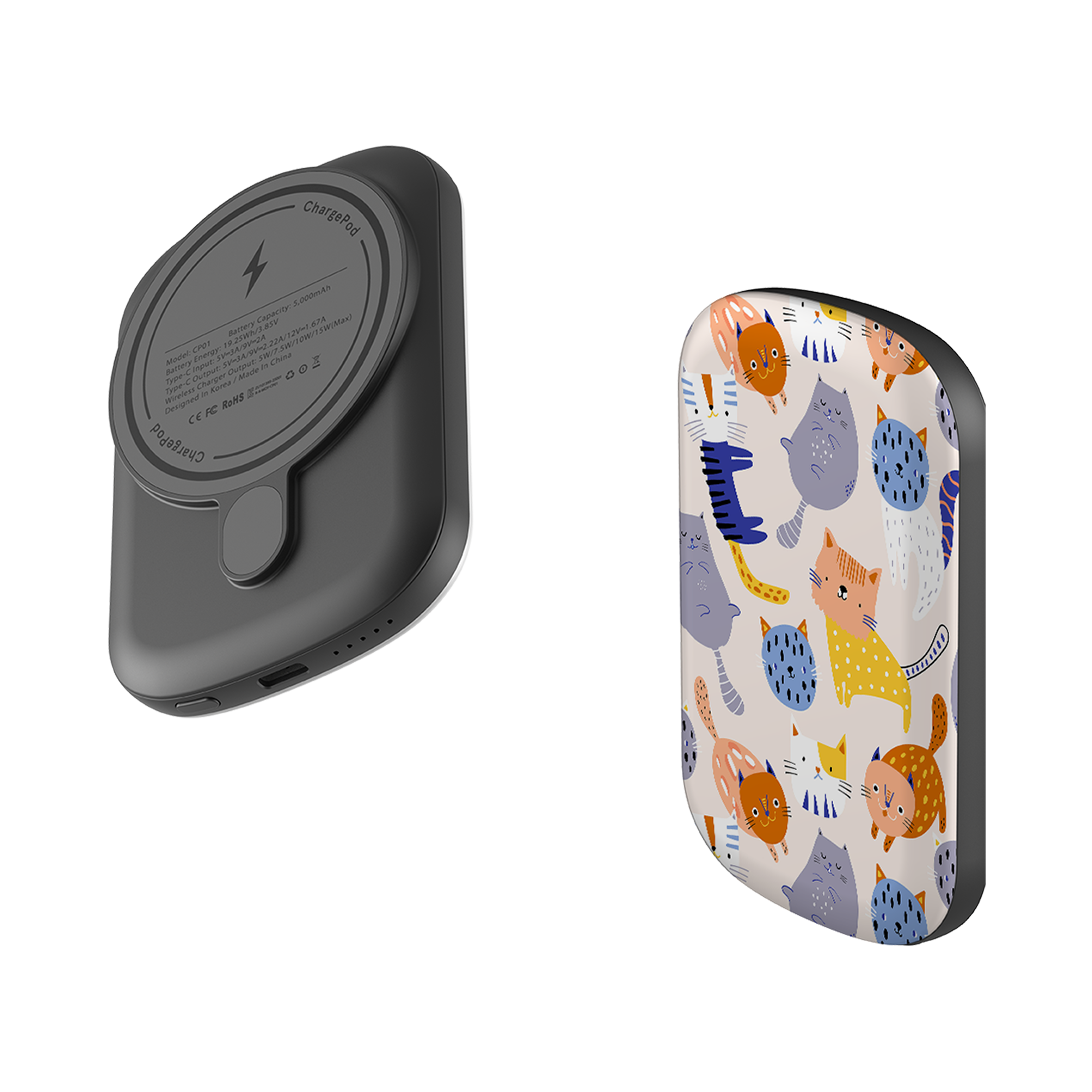 MagSafe Power Bank - Cool Cats
