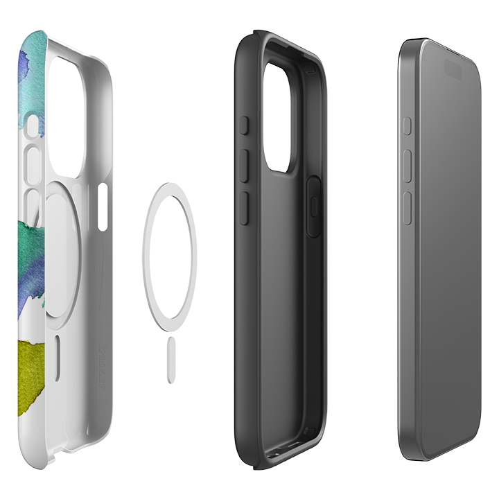 iPhone MagSafe Tough Case -  Cool Brushes By Kitty Joseph