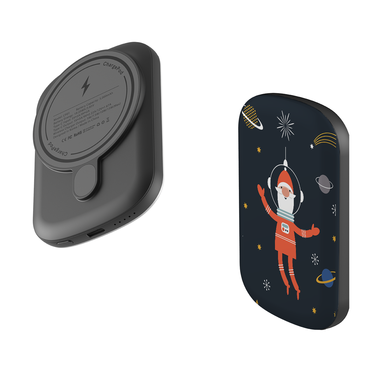 MagSafe Power Bank - Cosmic Santa