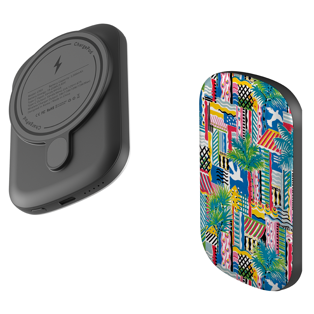 MagSafe Power Bank - Cote D'Azur By Sarah Campbell