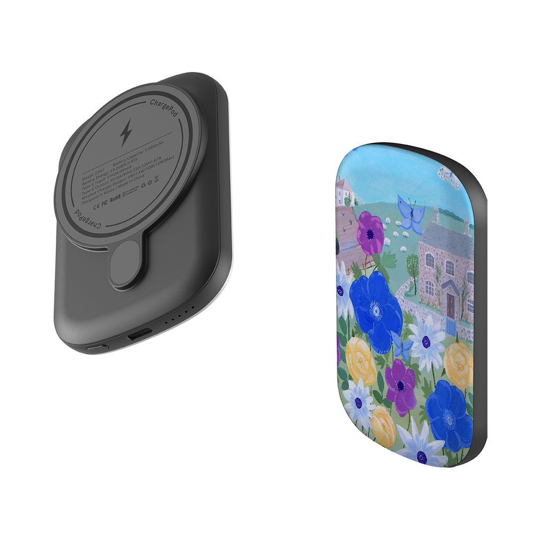MagSafe Power Bank - Cottage By Mary Stubberfield