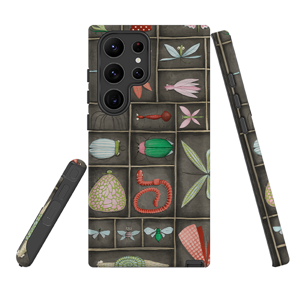 Samsung Tough Case - Cabinet Of Bugs By Maja Lindberg
