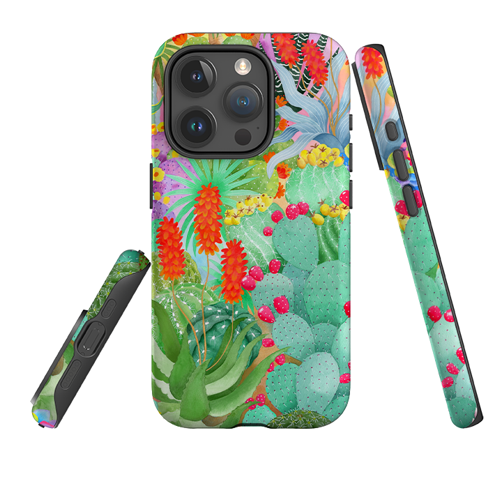 iPhone Tough Case - Cactus By Bex Parkin
