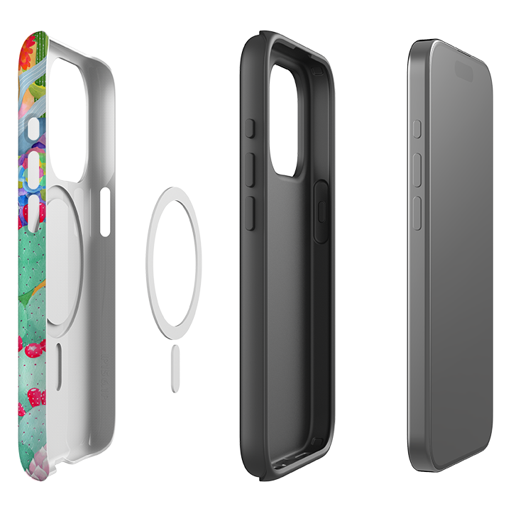 iPhone MagSafe Tough Case -  Cactus By Bex Parkin