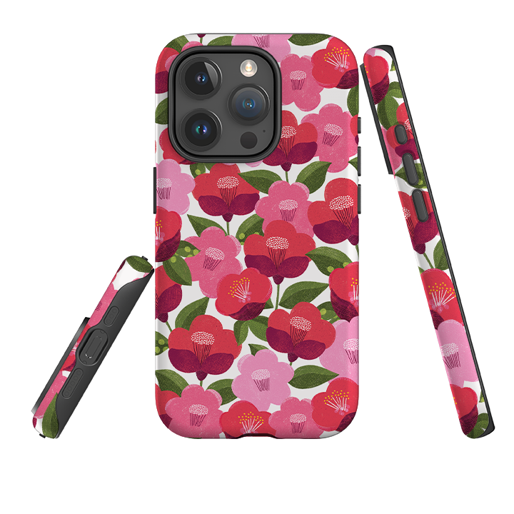 iPhone Tough Case - Camellia I By Ali Brookes