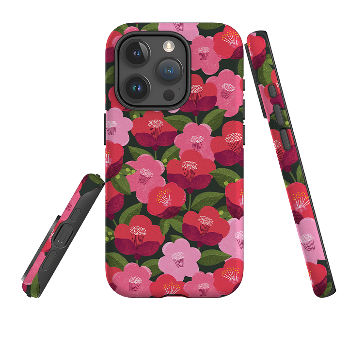 iPhone Tough Case - Camellia II By Ali Brookes