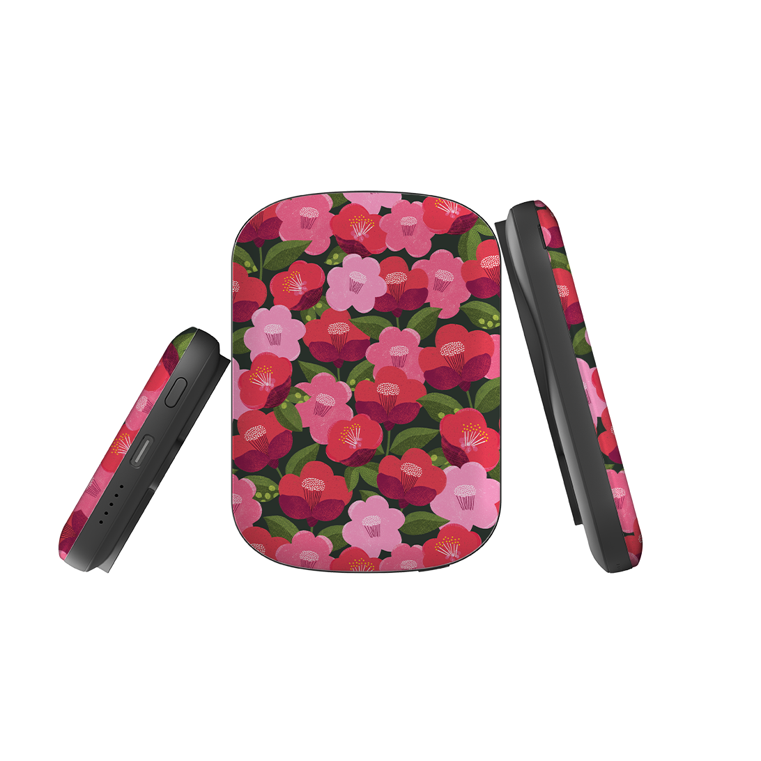 MagSafe Power Bank - Camellia II By Ali Brookes
