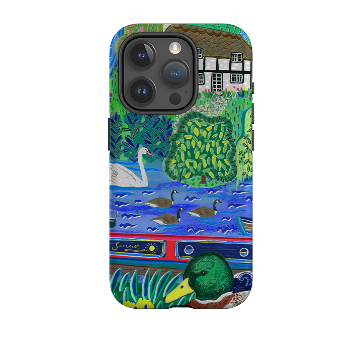 iPhone Tough Case - Canalside By Emma Frances Grant