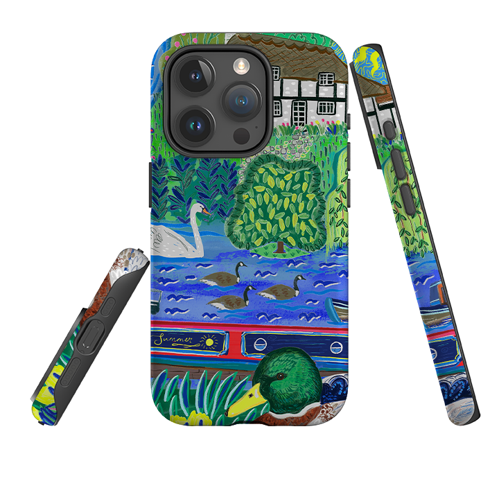 iPhone Tough Case - Canalside By Emma Frances Grant