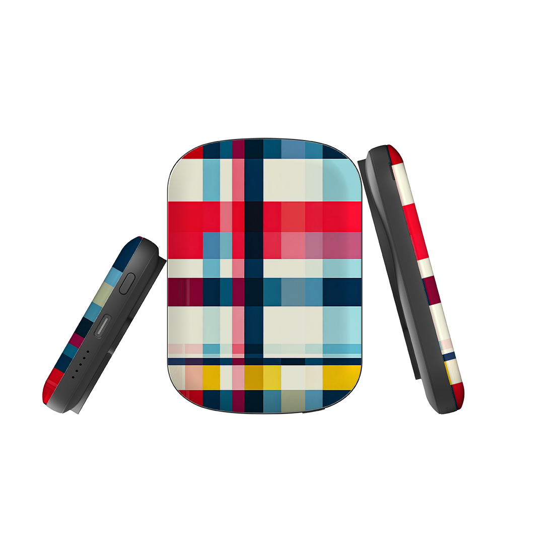 MagSafe Power Bank - Cancun Gingham