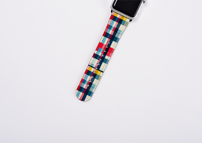 Cancun Gingham Apple Watch Strap