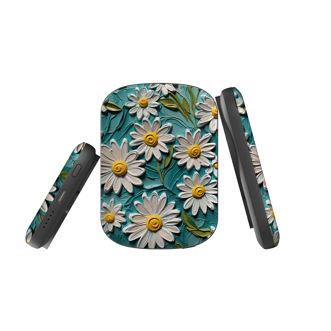 MagSafe Power Bank - Cape Daisies