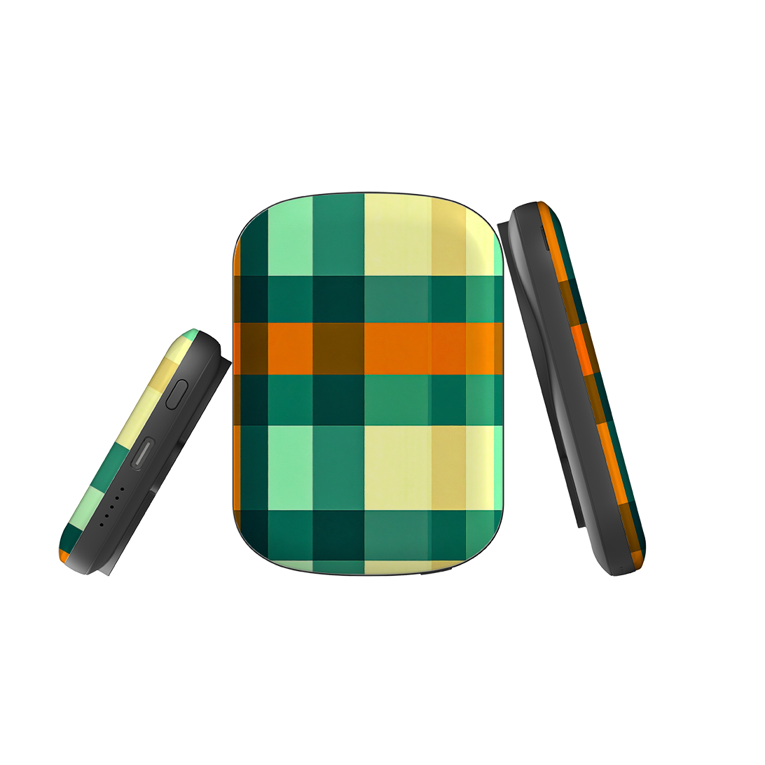 MagSafe Power Bank - Cape Town Gingham