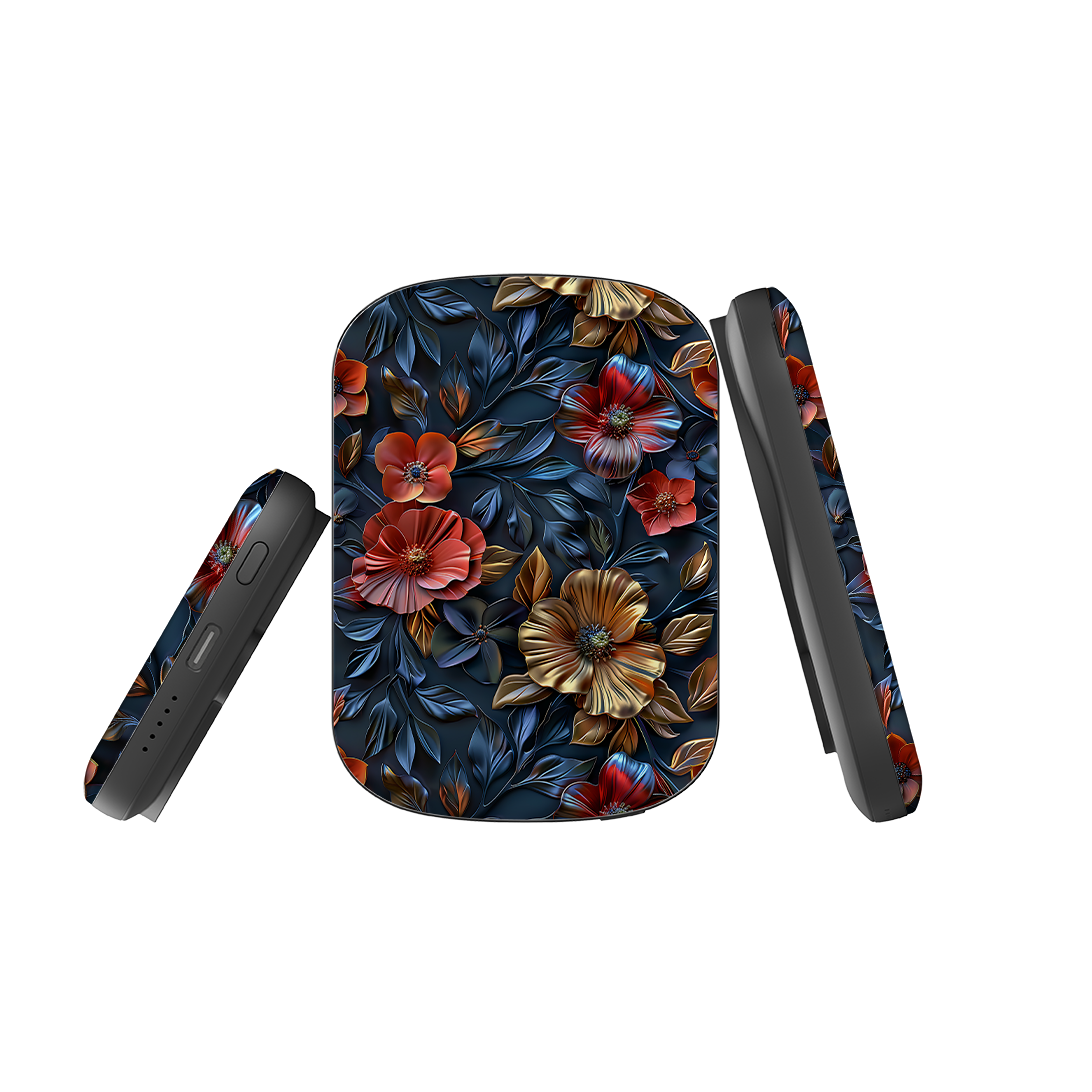 MagSafe Power Bank - Cascade Floral