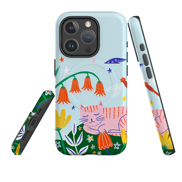 iPhone MagSafe Tough Case - Cat By Lee Foster Wilson