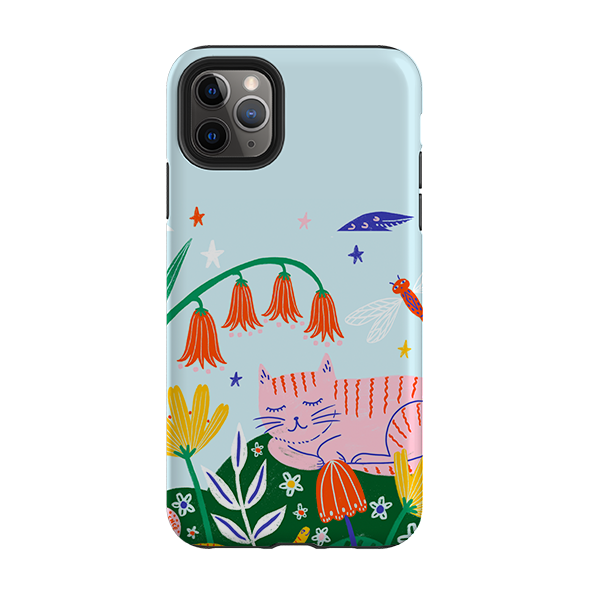 iPhone Tough Case - Cat By Lee Foster Wilson