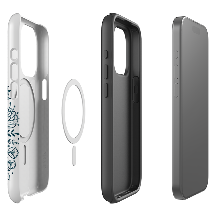 iPhone MagSafe Tough Case -  Cat Design By Suzy Taylor