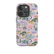 iPhone Tough Case - Cat Garden By Catherine Rowe