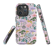 iPhone MagSafe Tough Case - Cat Garden By Catherine Rowe
