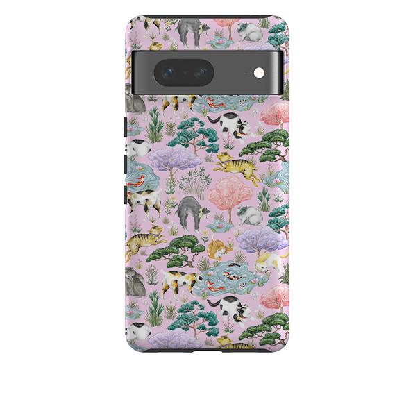 Google Tough Case - Cat Garden By Catherine Rowe